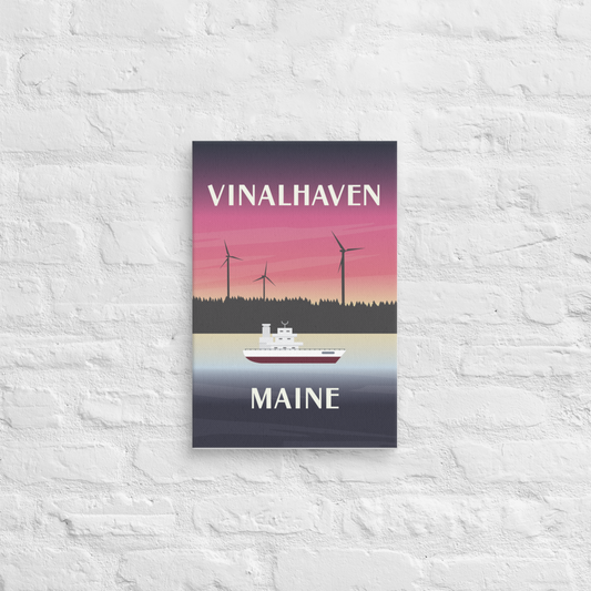 Vinalhaven – Fox Islands Ferry & Wind Turbines