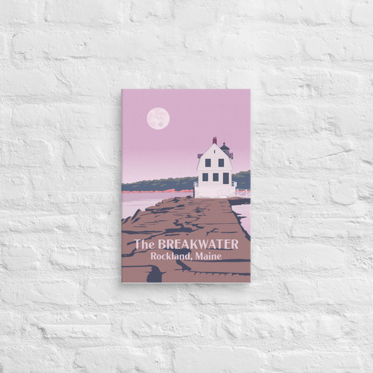 The Breakwater – Rockland, Maine
